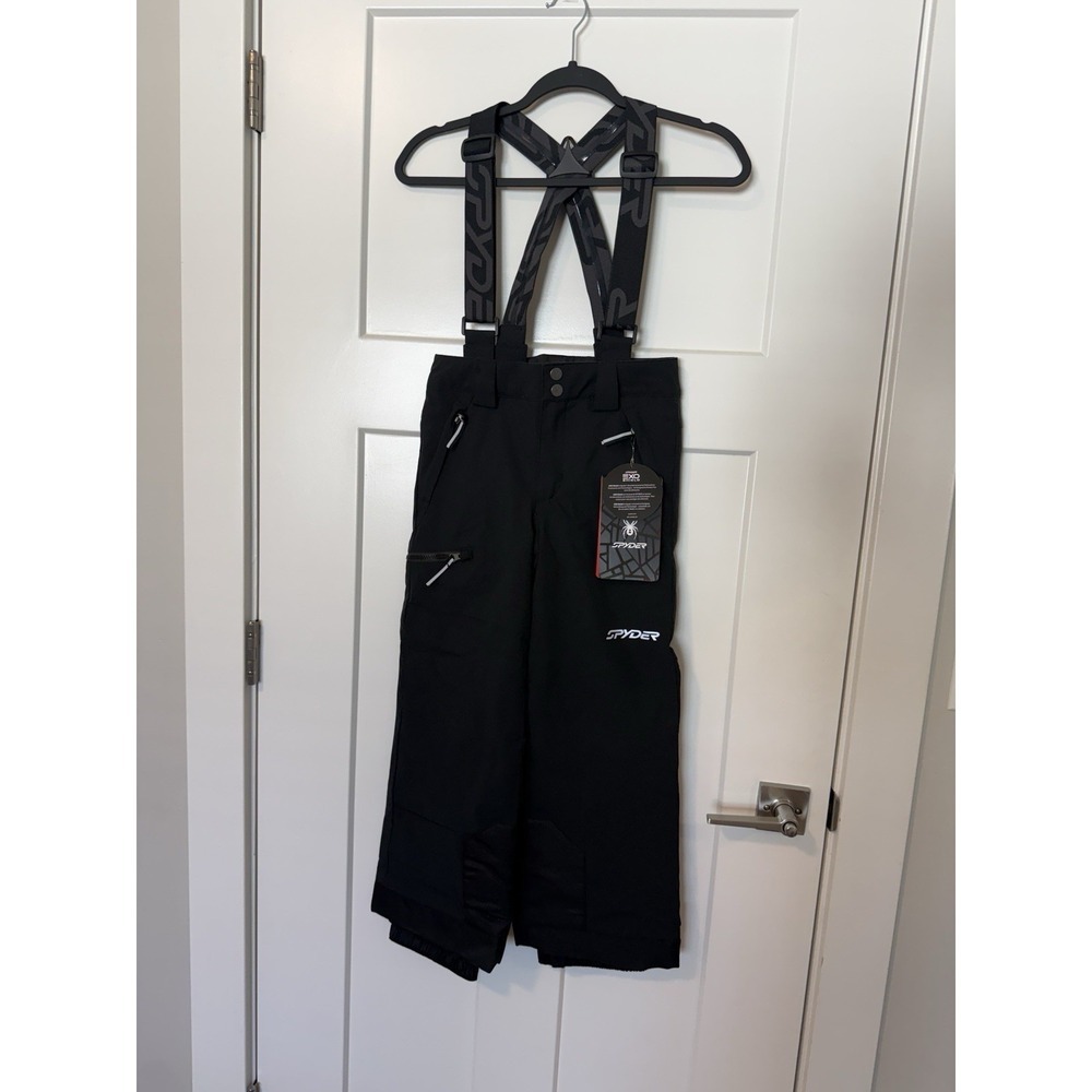 Spyder Propulsion Ski Pants  10 Youth Insulated Adjustable Suspender Snowboard